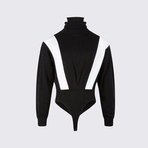 New!  RTA *flawed* Isla Sweater Turtleneck Bodysuit Sweater Size XXS 2997